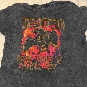 Spencer's Gray Led Zeppelin Graphic Tee